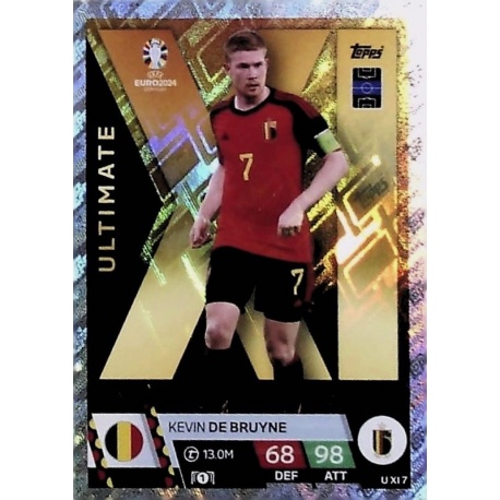 Kevin de Bruyne Ultimate XI Belgium U XI 7