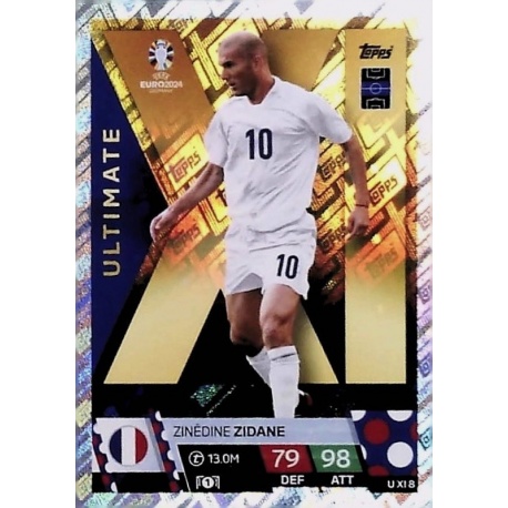 Zinédine Zidane Ultimate XI Francia U XI 8