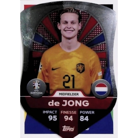 Frenkie de Jong Chrome Shield Netherlands SC 5