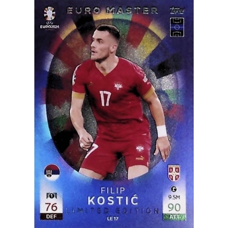 Filip Kostić Limited Edition Serbia LE 17