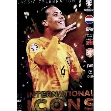 Virgil van Dijk International Icon Limited Edition Paises Bajos II 3