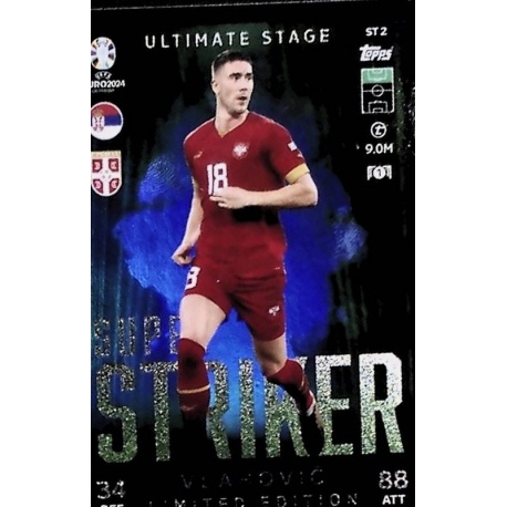 Dušan Vlahović Super Striker Limited Edition Serbia ST 2