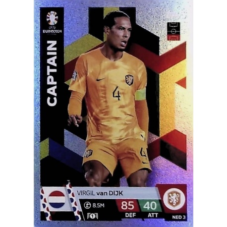 Virgil van Dijk Captain Netherlands NED 3