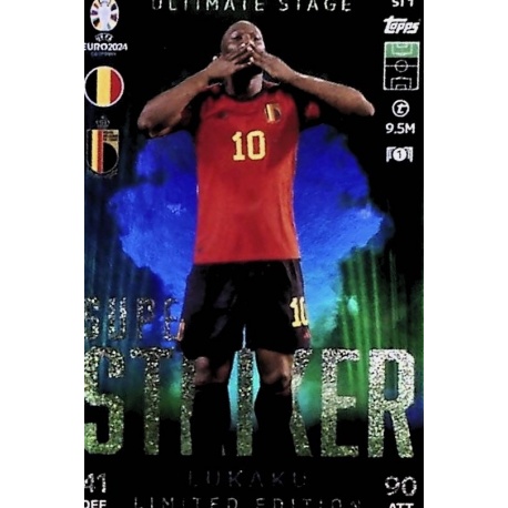 Romelu Lukaku Super Striker Limited Edition Bélgica ST 1