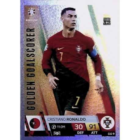 Cristiano Ronaldo Golden Goalscorer Portugal GG 9