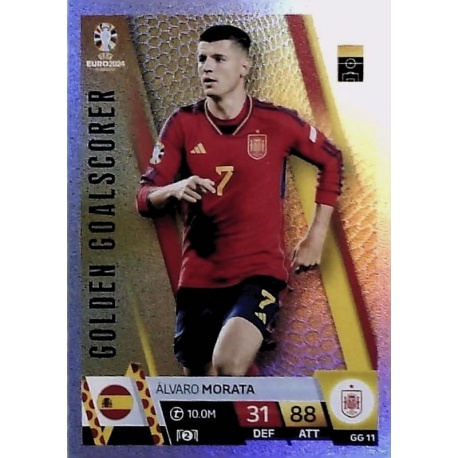 Álvaro Morata Golden Goalscorer Spain GG 11