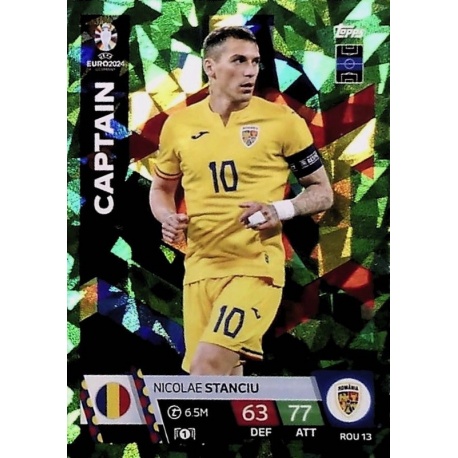 Nicolae Stanciu Captain Green Emerald Romania ROM 13