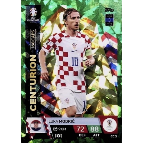 Luka Modrić Centurion Green Emerald Croacia CC 3