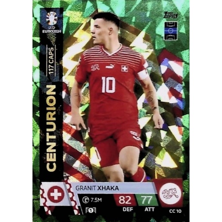 Granit Xhaka Centurion Green Emerald Suiza CC 10