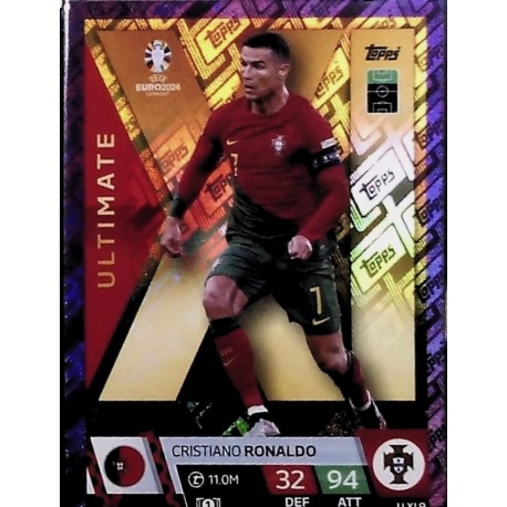 Cristiano Ronaldo Ultimate XI Purple Sapphire Portugal U XI 9