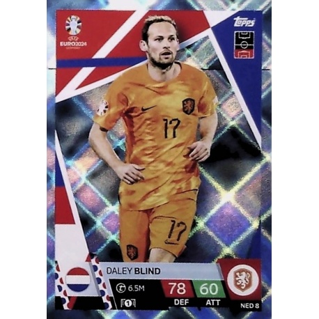 Daley Blind Blue Crystal Netherlands NED 8