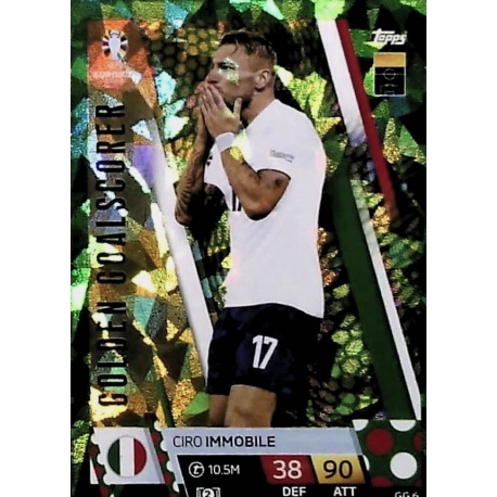 Ciro Immobile Golden Goalscorer Green Emerald Italia GG 6