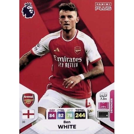 Ben White Arsenal 30