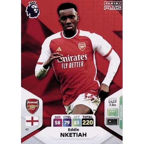 Eddie Nketiah Arsenal 43