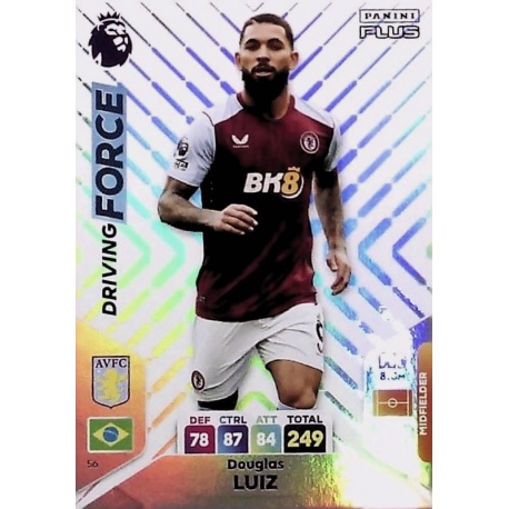 Douglas Luiz Driving Force Aston Villa 56