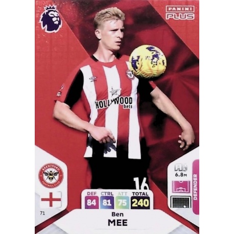 Ben Mee Brentford 71