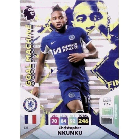 Christopher Nkunku Goal Machine Chelsea 135