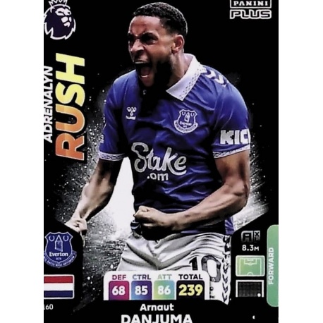 Arnaut Danjuma Adrenalyn Rush Everton 160