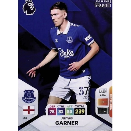 James Garner Everton 168