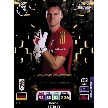 Bernd Leno Golden Gloves Fulham 173