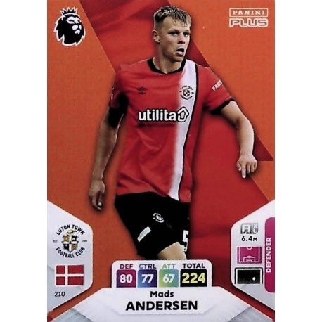 Mads Juel Andersen Luton Town 210