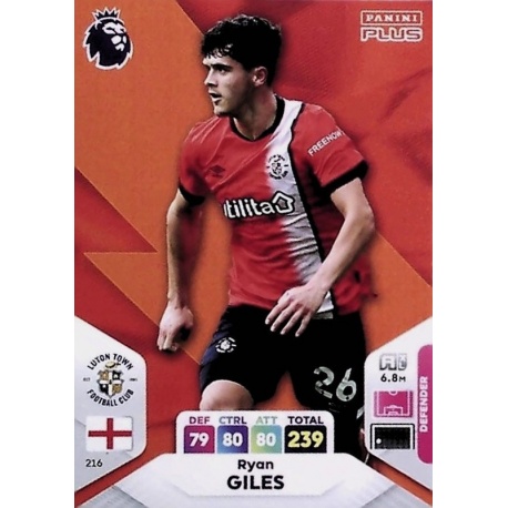 Ryan Giles Luton Town 216