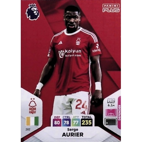 Serge Aurier Nottingham Forest 282