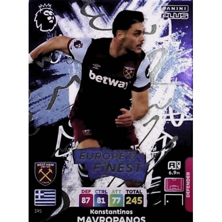 Konstantinos Mavropanos Europe's Finest West Ham United 395