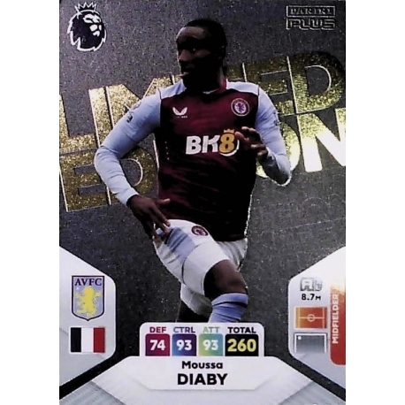 Moussa Diaby Limited Edition Aston Villa