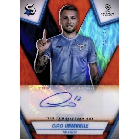 Ciro Immobile Autograph Card SS Lazio 18/25