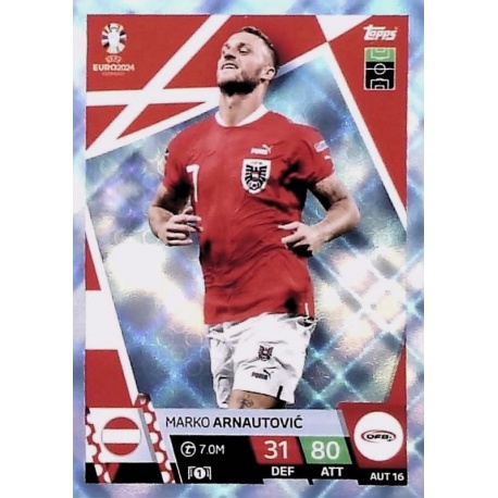 Marko Arnautović Blue Crystal Austria AUS 16