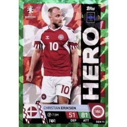 Christian Eriksen Hero Green Emerald Denmark DEN 11