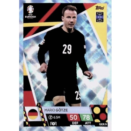 Mario Götze Blue Crystal Alemania GER 9