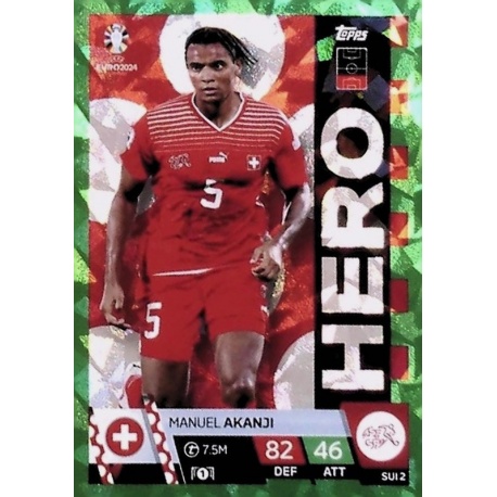 Manuel Akanji Hero Green Emerald Suiza SUI 2