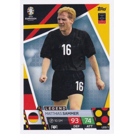 Matthias Sammer Legend Alemania LEG1