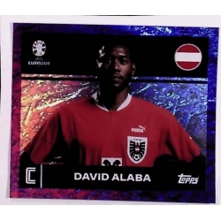 David Alaba Captain Austria Purple Rare AUT 2