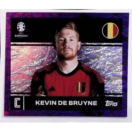 Kevin de Bruyne Captain Belgium Purple Rare BEL 2