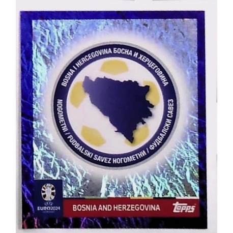 Emblem Bosnia and Herzegovina Purple Rare BIH 1