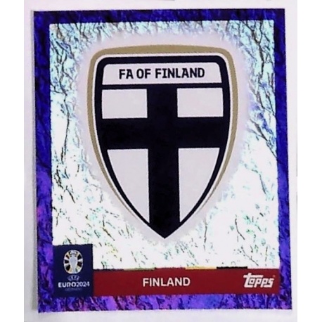 Emblem Finland Purple Rare FIN 1