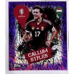 Callum Styles Artist Hungary Purple Rare HUN 3