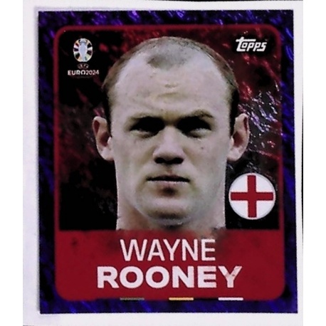 Wayne Rooney EURO Legends England Purple Rare LEG 3