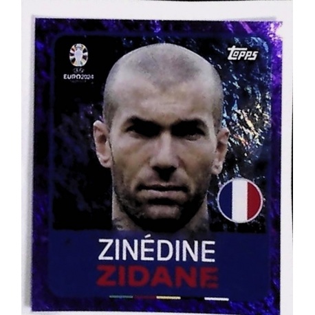 Zinédine Zidane EURO Legends France Purple Rare LEG 8