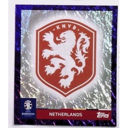 Emblem Netherlands Purple Rare NED 1