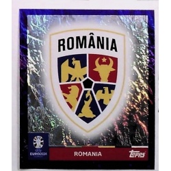 Emblem Romania Purple Rare ROM 1