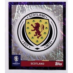 Emblem Scotland Purple Rare SCO 1