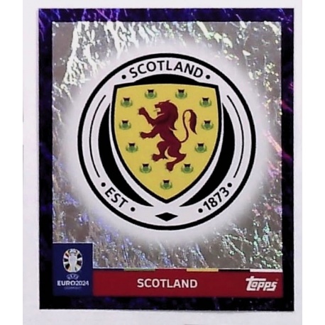 Emblem Scotland Purple Rare SCO 1