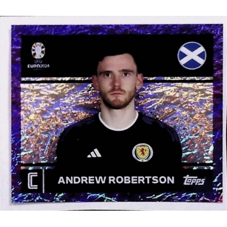 Andrew Robertson Captain Scotland Purple Rare SCO 2