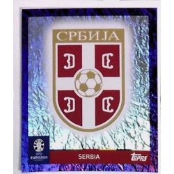 Emblem Serbia Purple Rare SRB 1