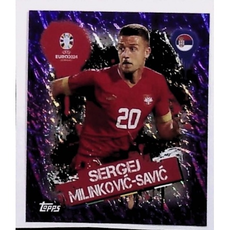 Sergej Milinković-Savić Artist Serbia Purple Rare SRB 3