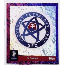 Emblem Slovakia Purple Rare SVK 1